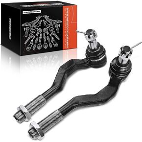 A-Premium 2 x Front Outer Tie Rod Ends, Compatible with Toyota Tacoma 1995-2004