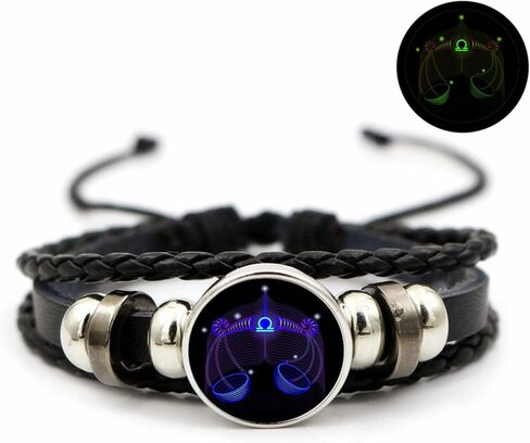 Zodiac Couples Bracelets Best Friend Bracelet Astrological Signs Matching Bracelets for Couples Bff bracelets Jewelry in Saudi Arabia