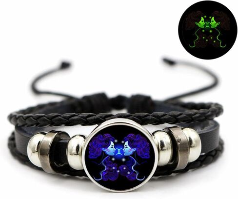 Zodiac Couples Bracelets Best Friend Bracelet Astrological Signs Matching Bracelets for Couples Bff bracelets Jewelry in Saudi Arabia