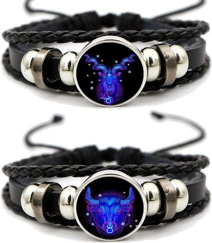 Zodiac Couples Bracelets Best Friend Bracelet Astrological Signs Matching Bracelets for Couples Bff bracelets Jewelry in Saudi Arabia
