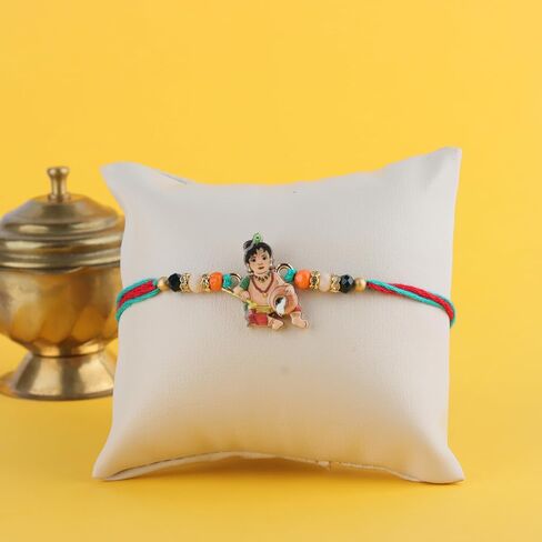 Rakhi for Small Brother Cartoon Wooden Rakhi/Superhero Rakhi for Small Bhai Bro Rakhi Thread in Kuwait