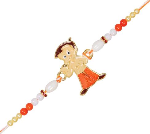 Rakhi for Small Brother Cartoon Wooden Rakhi/Superhero Rakhi for Small Bhai Bro Rakhi Thread in Kuwait