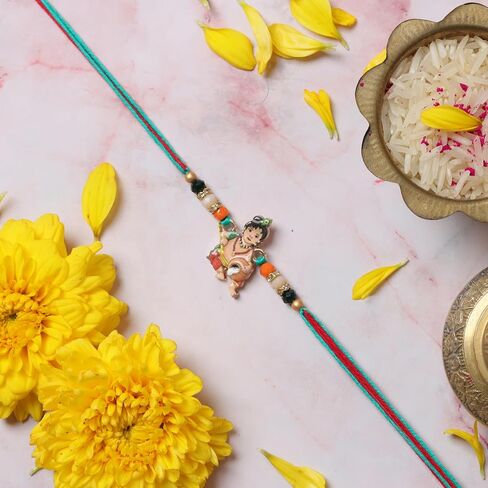 Rakhi for Small Brother Cartoon Wooden Rakhi/Superhero Rakhi for Small Bhai Bro Rakhi Thread in Kuwait