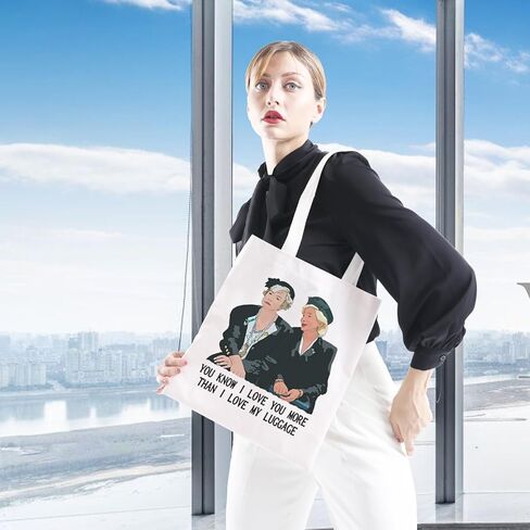GJTIM 80s Movie Inspired Gift You Know I Love You More Than My Luggage Tote Bag For Magnolias Movie Fans in Saudi Arabia