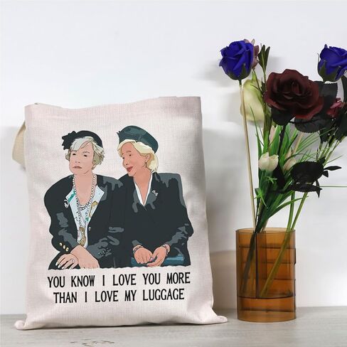 GJTIM 80s Movie Inspired Gift You Know I Love You More Than My Luggage Tote Bag For Magnolias Movie Fans in Saudi Arabia