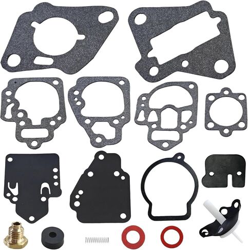 97611 KIT CARBURETOR ROBUILD KIT FOR MERTINGER MARINER 2 CYL 6 8 9.9 10 15 20 25 HP OUTBOARD DIAPHRAGM KIT 1395-97611 1395-811357 18-7212 in Kuwait