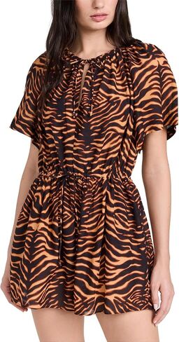 Ulla Johnson Women's Valeria Coverup Romper in Saudi Arabia