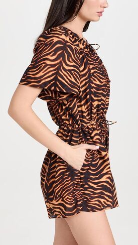 Ulla Johnson Women's Valeria Coverup Romper in Saudi Arabia