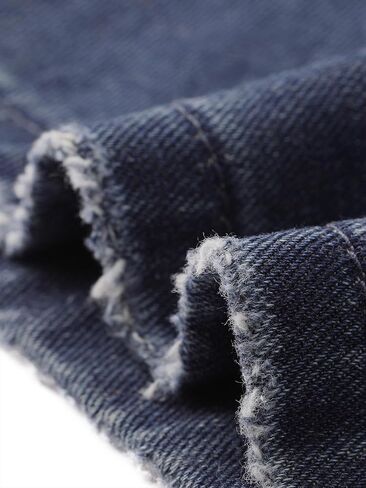 تنورة أليجرا K من الدينيم للنساء بأزرار سفلية وجيبين وحاشية مقسمة تنورة جينز كاجوال in Kuwait