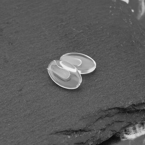 ECSiNG 10 Pairs Insert Nose Pads Glasses Nose Pads Replacement Part Silicone Eyeglass Nosepads Compatible with Silhouette Rimless Glasses Eyewear in Kuwait