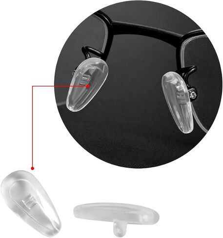 3 Pairs/5 Pairs of Nose Pads Replacement for Oakley and Tom Ford Sunglasses with Screws Screwdriver Set 14 * 7.5mm (3 Pair) in Kuwait