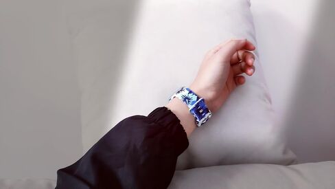 فرقة ساعة الزهور متوافقة مع Apple Watch ، بديل سليكون قابل للتعديل لجميع نساء السلاسل in Kuwait