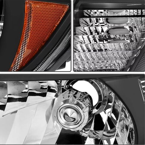 مجموعات المصابيح الأمامية متوافقة مع 2012 2013 2014 2015 Toyota Tacoma 12 13 14 15 Tacoma المصابيح الأمامية [DOT and SEA] [نوع الهالوجين] in Kuwait