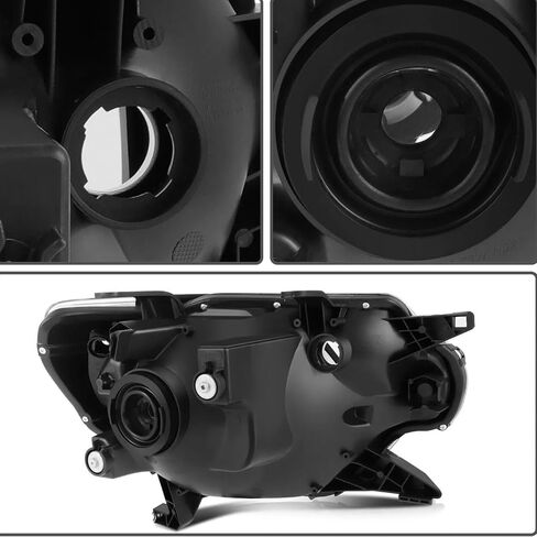 مجموعات المصابيح الأمامية متوافقة مع 2012 2013 2014 2015 Toyota Tacoma 12 13 14 15 Tacoma المصابيح الأمامية [DOT and SEA] [نوع الهالوجين] in Kuwait