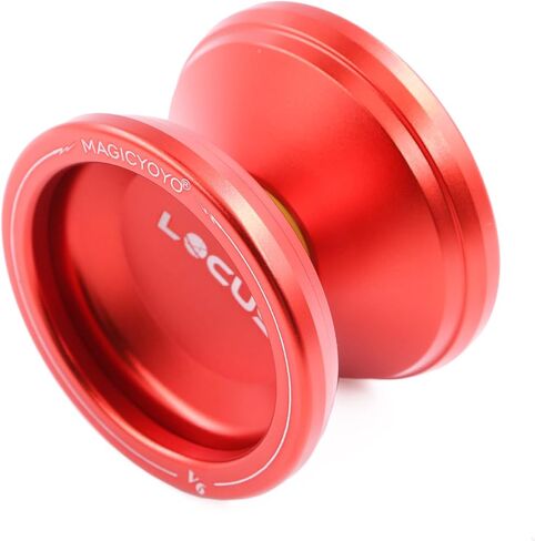 Professional Responsive Yoyo for Kids, Teens Adults Yoyos Toy, MAGICYOYO V6 Locus Yoyo Ball Metal with Glove+ 5 Yo-yos Strings+ Pouch, Yo-yo for Kids Beginners to Advanced, Black with Magic Symbol in Kuwait