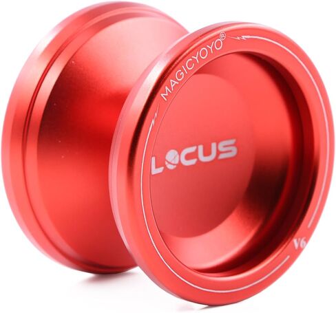 Professional Responsive Yoyo for Kids, Teens Adults Yoyos Toy, MAGICYOYO V6 Locus Yoyo Ball Metal with Glove+ 5 Yo-yos Strings+ Pouch, Yo-yo for Kids Beginners to Advanced, Black with Magic Symbol in Kuwait