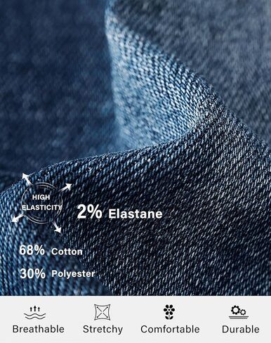 roswear Women's High Waisted Wide Leg Jean Shorts Baggy Stretchy Long Shorts Casual Summer Rolled Hem Denim Shorts in Kuwait