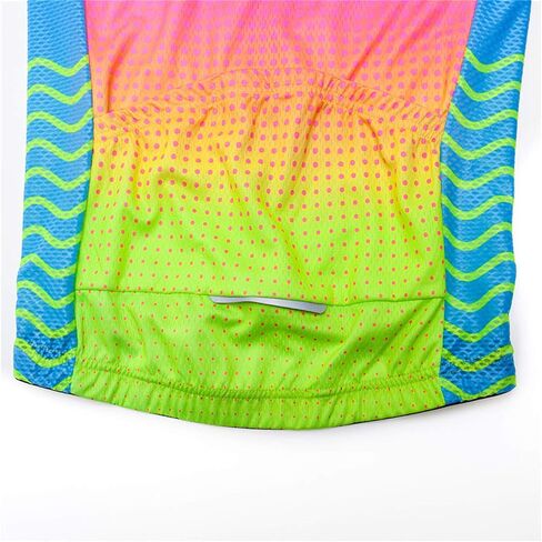 Hotlion Women's Cycling Jersey يضع ملابس ملابس صيفية للدراجة الباهتة على الطريق ملابس دراجة قصيرة من ملابس ركوب الدراجات in Kuwait