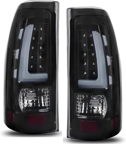 DWVO Tail Light Assembly Compatible with 1999-2006 Chevy Silverado 1500/2500, 01-06 Silverado 1500HD/2500HD/3500, 99-02 GMC Sierra 1500 2500 3500 Tail Lights Replacement LED Tail Lamps in Kuwait