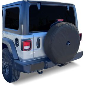 Covercraft غطاء الإطارات الغيار الثقيلة ، لجيب Wrangler JL مع كاميرا احتياطية ، يناسب 245/75R17 ، 255/75R17 ، 255/70R18 ، 285/70R17