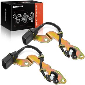 A-Premium 2-PC Engine Camshaft Position Sensor Compatible with Volkswagen Jetta 1999-2005 2011-2015, Golf 1998-2006, Beetle 1998-2005, Cabrio 1998-2001, 2.0L, Replace # 06905161B