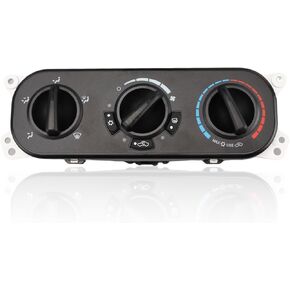 EKLN A/C Heater Climate Control Module 55111840AE Air Conditioning Control Switch Panel Fit for 2007-2010 Je ep Wrangler 3.8L V6 Models, Replaces OE# 55111840AB, 55111840AD, 55111840AC