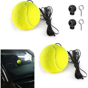 2 PCS Tennis Ball Parking Aid, Parking Guide System for Car Accessories, Stop Indicator, Parking Assist Ball, Aid-Parking Kit, Garage Car Stopper, Pack of 2