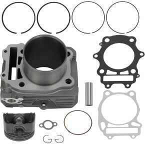 مجموعة حشية مكبس Scitoo Cylinder 2002-2007 لـ Suzuki Eiger 400 King Quad 400 مجموعة أسطوانات كبستونية مجموعة 12100-38F21-050 ، 12140-38F10 ، 12151-24A00 ، 09381-20004