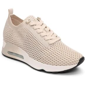ASH Women's Laika Metallic Knit Sneaker Fashionable Lightweight Comfort Shoes with Breathable Design