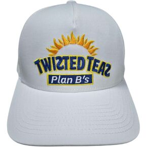Twisted Teas and Plan B Funny Trucker hat for Men & Women Snapback Enclosure