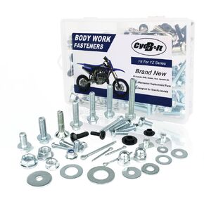 220PCS Body Work Bolt Kit Fit for YZ450FX YZ400F YZ426F YZ65 YZ80 YZ450F YZ250X YZ250FX YZ85 YZ125 YZ250 YZ250F Dirt Bike Body Fender Fasteners Bolts Set