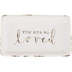You are So Loved Trinket Tray 6x3.5