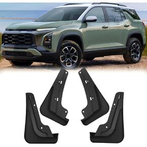 Mud Flaps Splash Guards Cars Wheel Protector Front and Rear Mud Guard Set 4PCS for 2025+ Chevrolet Equinox ACTIV/LT/RS (NOT Fit EV)