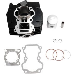 Artudatech 100cc Cylinder Kit Top End Rebuild Kit Fit for Suzuki Ax-100 2-stroke engine 11210-23411-0F0 11241-23410 11141-23400 12110-23401 12151-23400-0A0