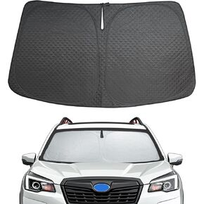 Car Windshield Sun Shade 5 Layers Thick for Dodge RAM 2500 3500 2010-2024 2025 Pickup Truck - Front Window Sunshade Sun Visor Accessories - Protector Vehicle Reflect UV Sun and Heat