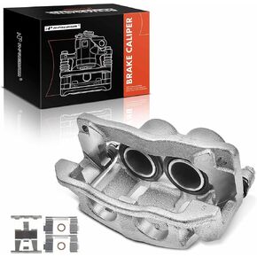 A-Premium Disc-Disciper Assembly مع قوس متوافق مع نماذج فورد ومازدا المختارة-F-100 Ranger 1996-1997 ، Ranger 1995-1997 ، B2300 B3000 B4000-جانب السائق الأيسر الأمامي