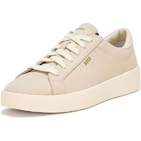 BOSS Men's Belwar Smooth Leather Low Top Sneaker