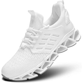 Mens Walking Shoes Slip on Blade Tennis Casual Fashion Trail Running Sneakers Comfort Non Slip Work Sport Athletic Trainers