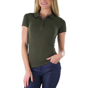 ToBeInStyle Women's Classic Short Sleeve Polo Shirts
