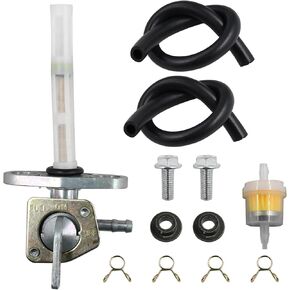 16950-GCF-671 FUEL PETCOCK VALVE GAS GAS FUEL FILTER متوافق مع Honda XR CRF 50 70 80 100 CRF150 230F استبدال 16950-GEL-701 16950-GN1-871