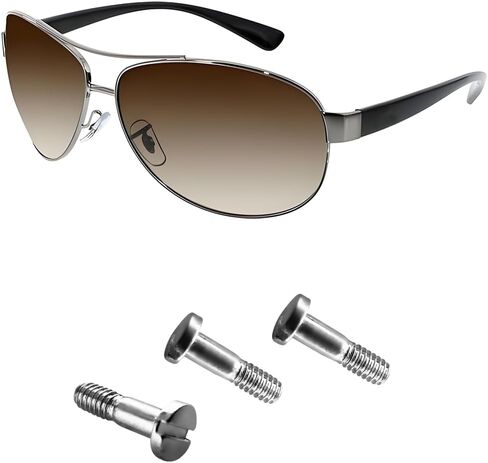 Replacement Ray Ban Eyeglasses Eyewear Sunglasses RB3386 RB3379 RB3364 RB3697 Hold Lenses Ring Screws in Saudi Arabia