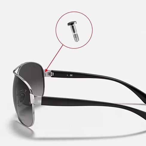 Replacement Ray Ban Eyeglasses Eyewear Sunglasses RB3386 RB3379 RB3364 RB3697 Hold Lenses Ring Screws in Saudi Arabia