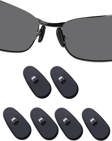 DROGO Replacement Nose Pads for Oakley Crosslink 0.5 OX3226/Plier OX5142/Surface Plate OX5132/Milestone OX8036 Eyeglass in Saudi Arabia