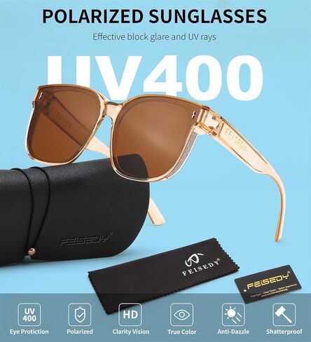 تناسب النظارات الشمسية على النظارات الضخمة ذات الحجم الكبير للنساء النظارات الشمسية UV400 B0269 in Saudi Arabia