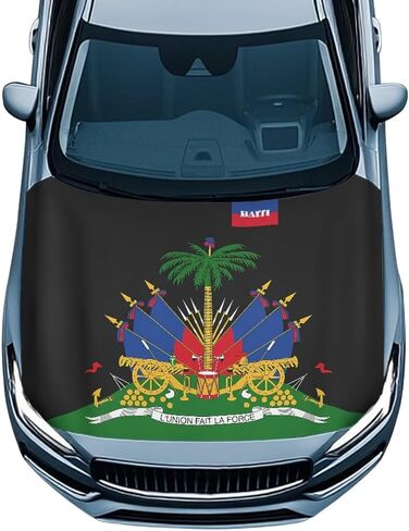 غطاء محرك السيارة Bulopur Haiti Automotive Cover UV Protection Dustproof Car Front Hood Decoration مرنة غطاء نسيج سيارات الدفع الرباعي SUV Truck Sedans in Kuwait