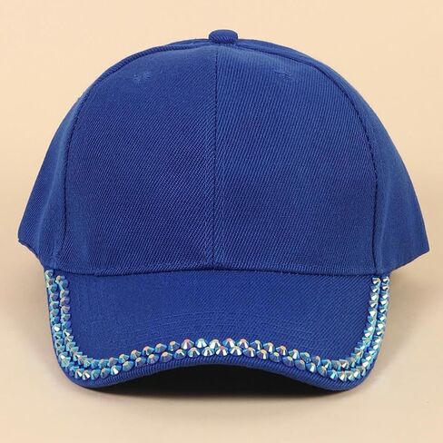 Rhinestone Baseball Cap Bling Caps Systlish Baseball للنساء القبعة القابلة للتعديل القبعة القبعة سفر شمس قبعات 2025 in Kuwait