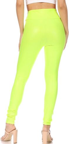 Sakkas Footless Ultra Slim Fit Matte Liquid Wet Look Leggings in Saudi Arabia