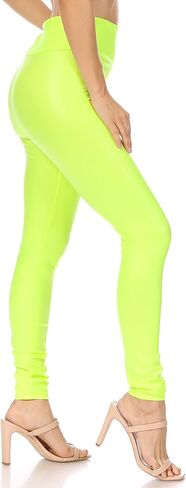 Sakkas Footless Ultra Slim Fit Matte Liquid Wet Look Leggings in Saudi Arabia