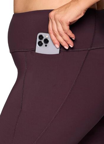 RBX Active Plus Size 7/8 Leggings for Women, Ankle Length Gym Tights Squat Proof Workout Running Yoga Legging with Pockets in Saudi Arabia