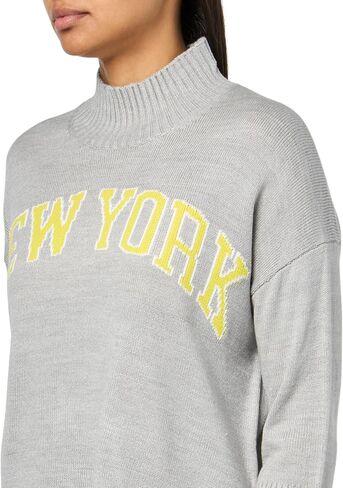 DKNY Women's Varsity Soft Trendy Warm Sweater in Saudi Arabia